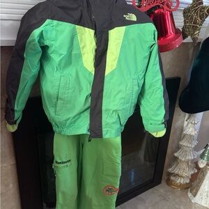 The North Face Neon Green Fleece Jacket